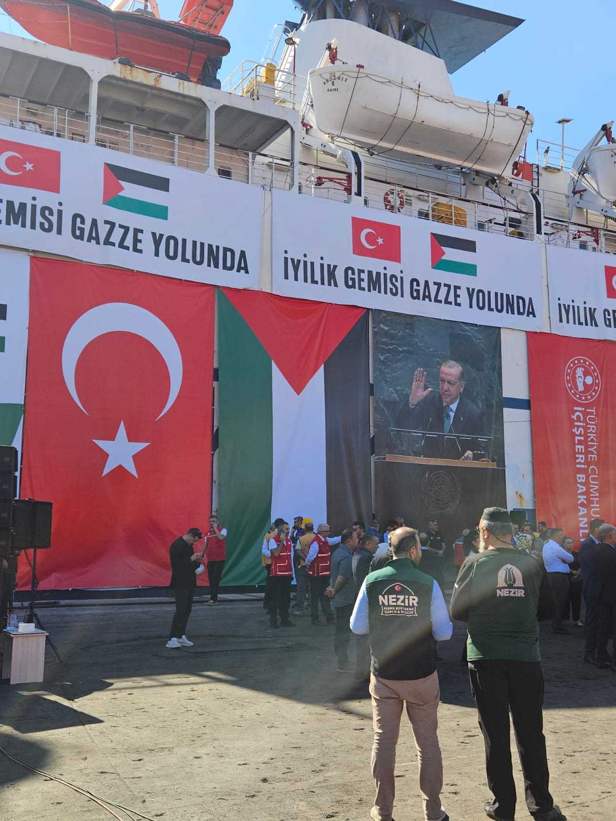 İyilik Gemisi Gazze Yolunda